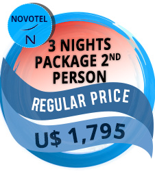 3 Nights Package 2nd Person Novotel