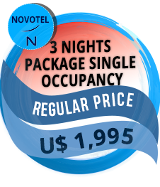 3 Nights Package Single Novotel