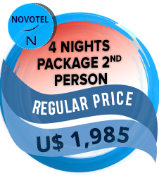 4 Nights Package 2nd Person Novotel