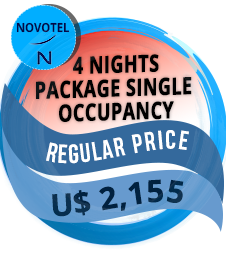 4 Nights Package Single Novotel
