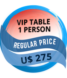 VIP Table 1 for 1 person